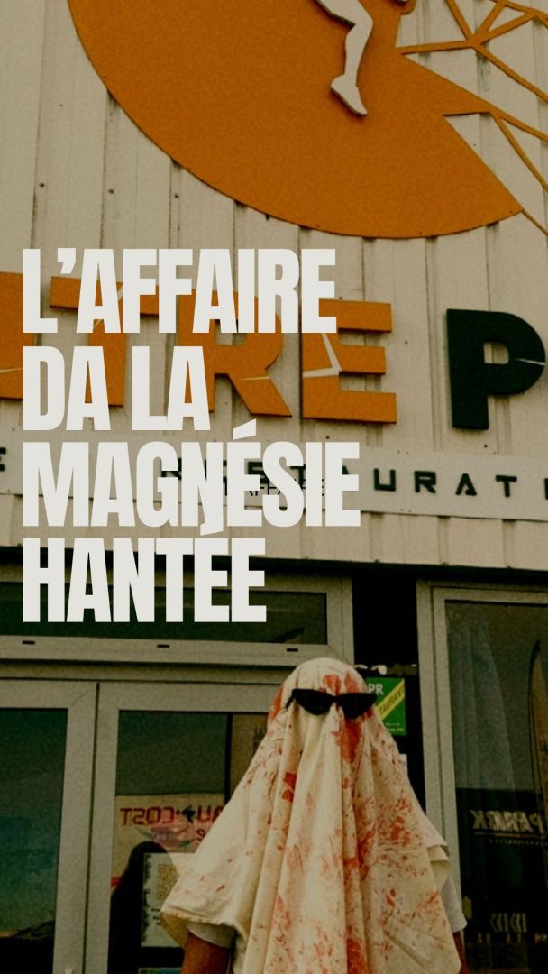👻 On a parfois l’impression que quelqu’un est apparu chez Contre Pointe… De la magnésie partout…